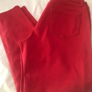 Westbound Womens Red Jeans